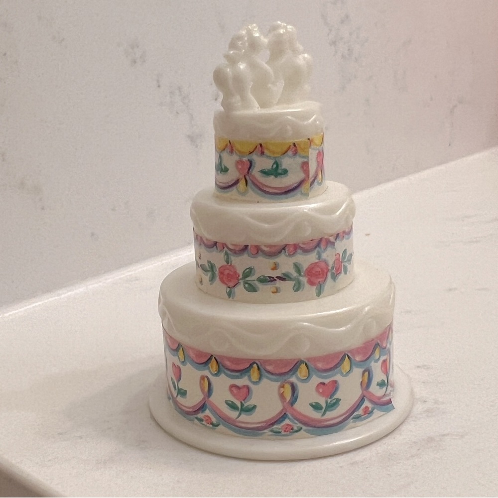 My Little Pony Wedding Cake “ Pony bride” MLP 1989 Vintage Hasbro